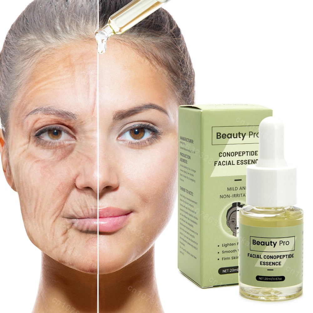 Suero facial antiarrugas: esencia reafirmante y reafirmante antiedad