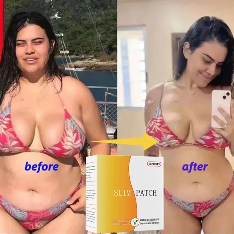 Parche adelgazante para el ombligo - 10 unidades para quemar grasa en cintura y abdomen.
