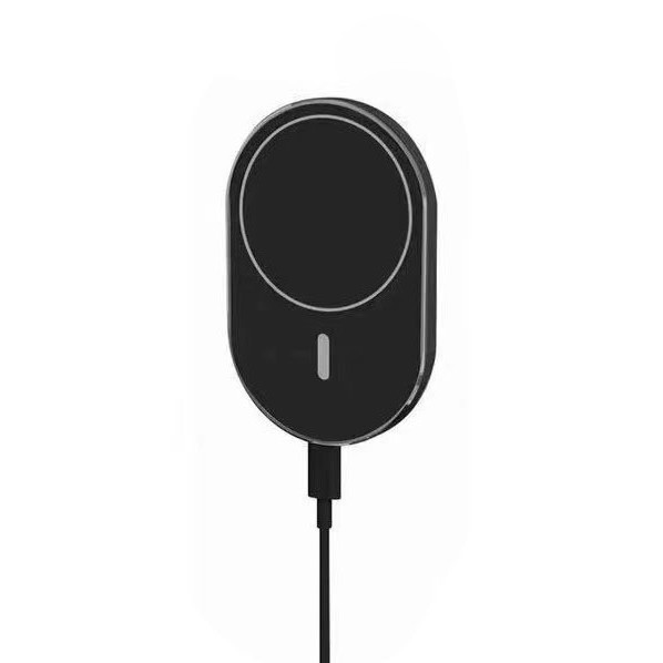 Soporte magnético para coche para iPhone 12, 13, 14 y 15 Pro Max con cargador inalámbrico Qi de 15 W.