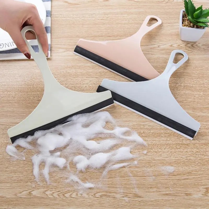 Raspador de vidrio suave y cepillo limpiador de ventanas - TSLM1