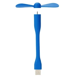Mini ventilador USB flexible de bambú con forma de libélula: solución de refrigeración portátil y flexible