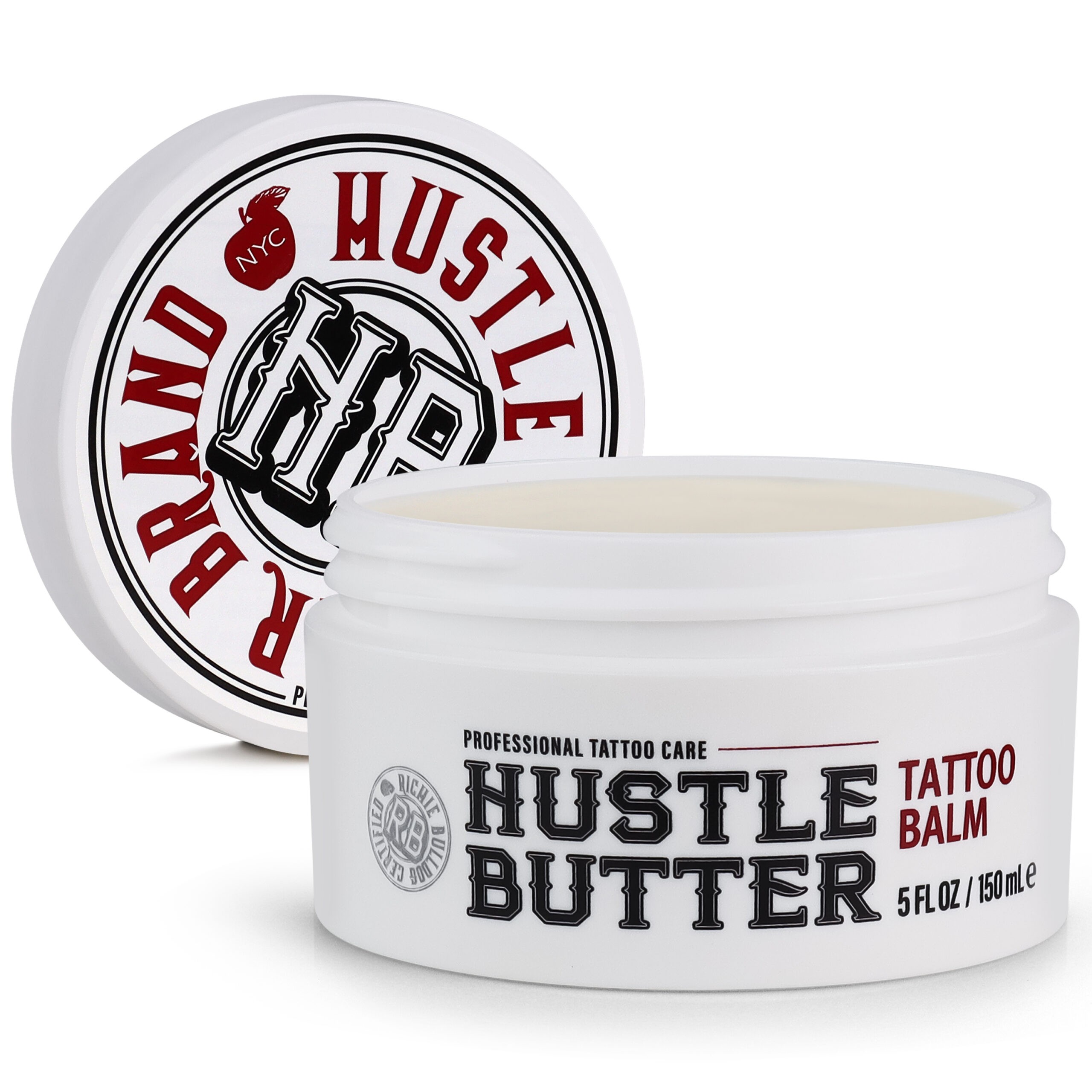 Hustle Butter Deluxe® – Luxury Tattoo Care – 5 oz Tubs