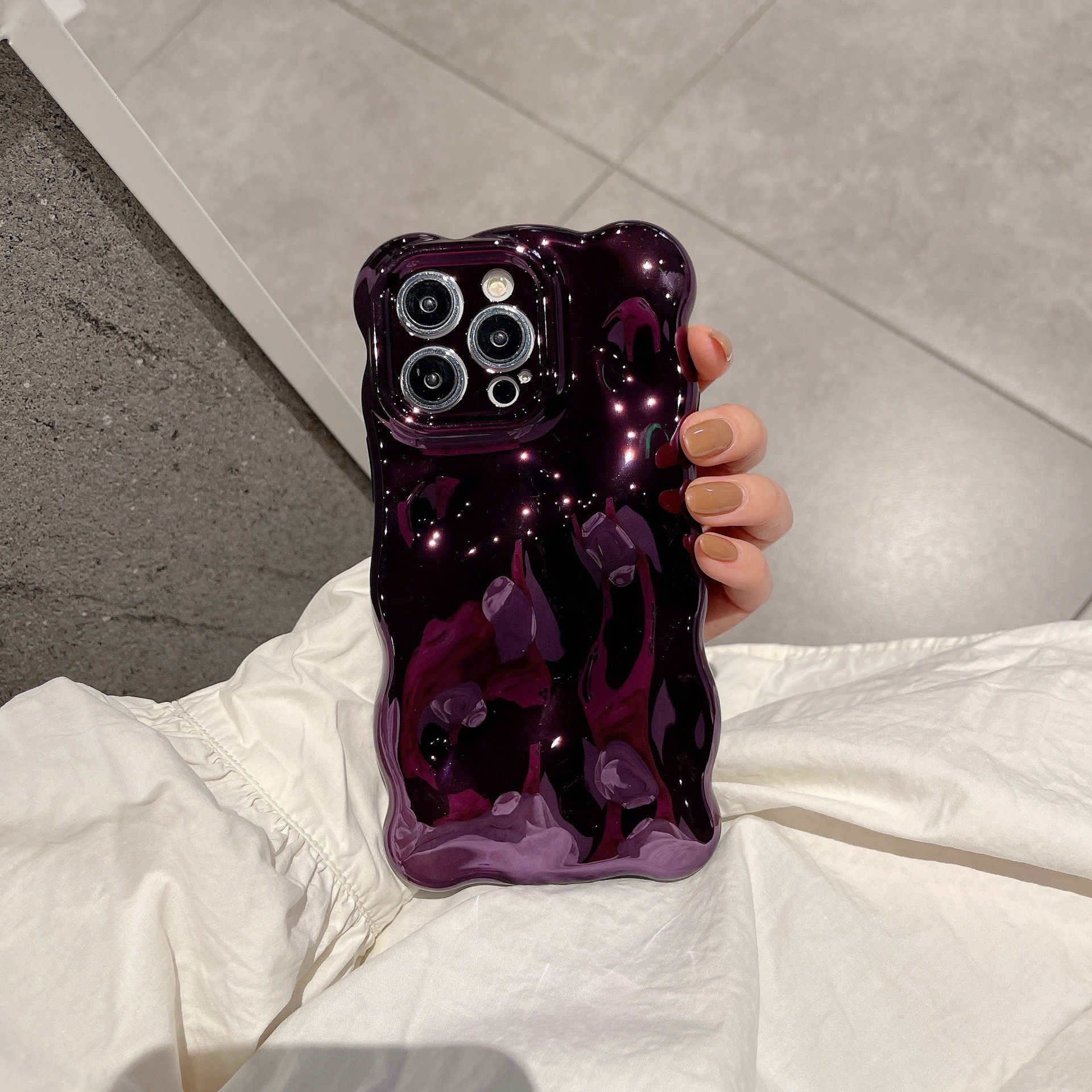 Pure Color Bubble Shell Electroplating Advanced Sense