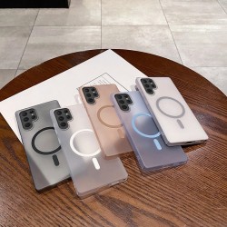 Frosted Pc Hard Shell Ice Fog Drop-resistant Magnetic Phone Case