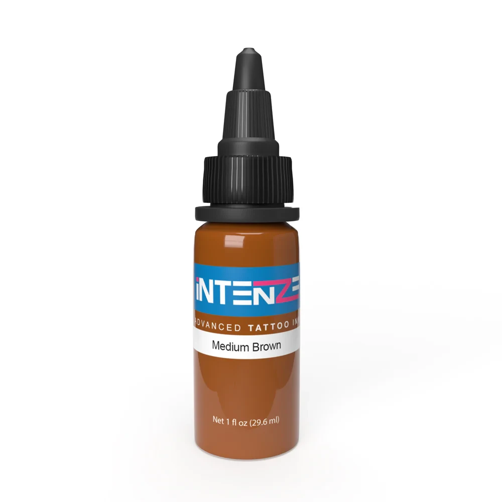 Medium Brown – Intenze Tattoo Ink