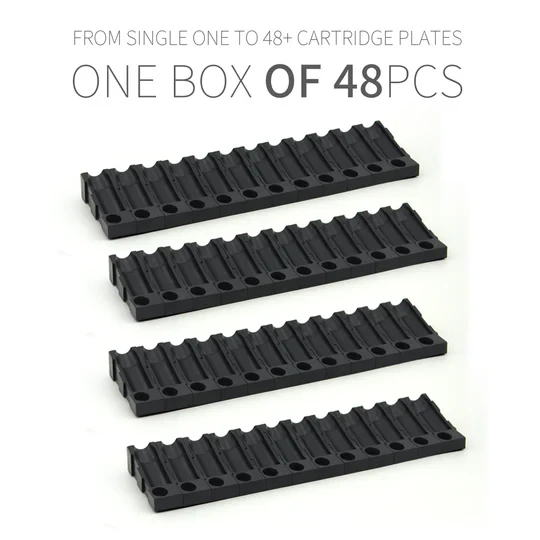 Tattoo Cartridge Needle Tray with Ink Holder – 48pcs