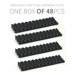 Tattoo Cartridge Needle Tray with Ink Holder – 48pcs