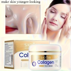 DEVNEN Collagen Face Cream - Hydrating & Light Beige-Enhancing with Hyaluronic Acid