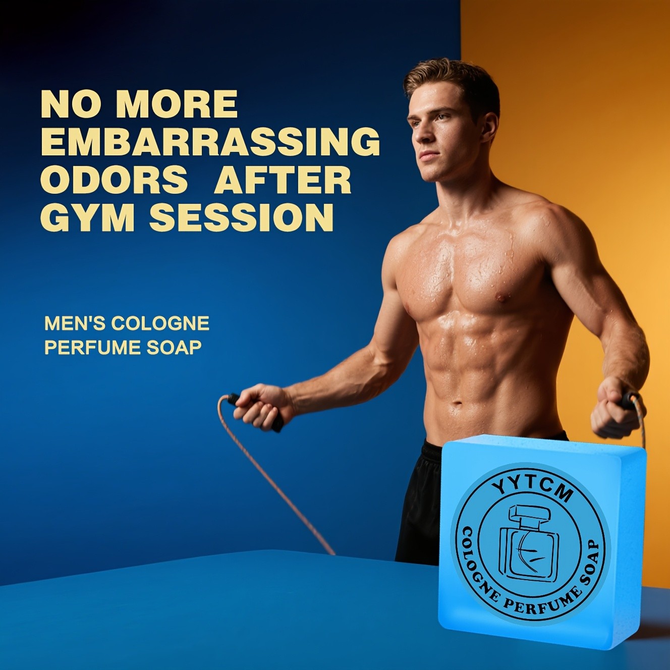 Men’s Cologne Scented Soap with Shea Butter & Olive Oil