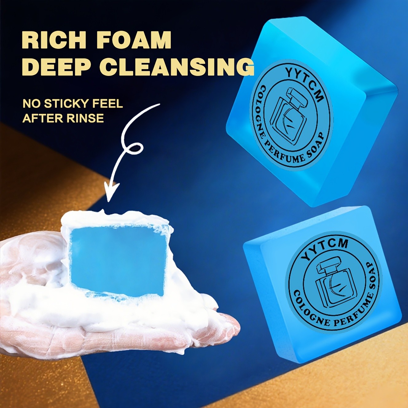 Men’s Cologne Scented Soap with Shea Butter & Olive Oil