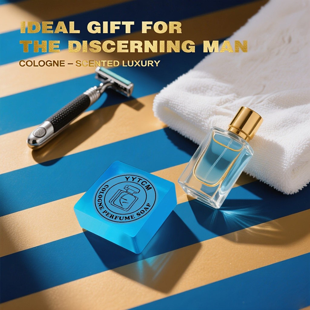 Men’s Cologne Scented Soap with Shea Butter & Olive Oil
