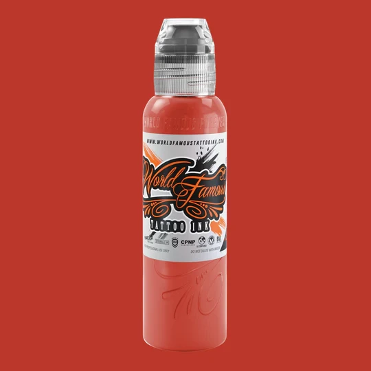 Dima NBK – Fire Red Set – World Famous Tattoo Ink – 1 oz
