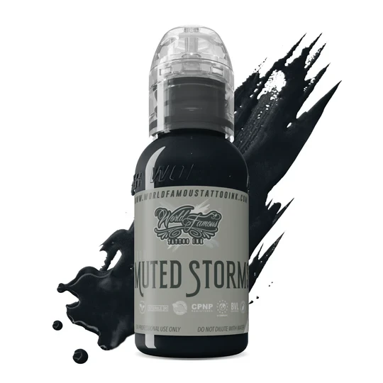 Poch’s – Muted Storms Set — World Famous Tattoo Ink — Pick Size