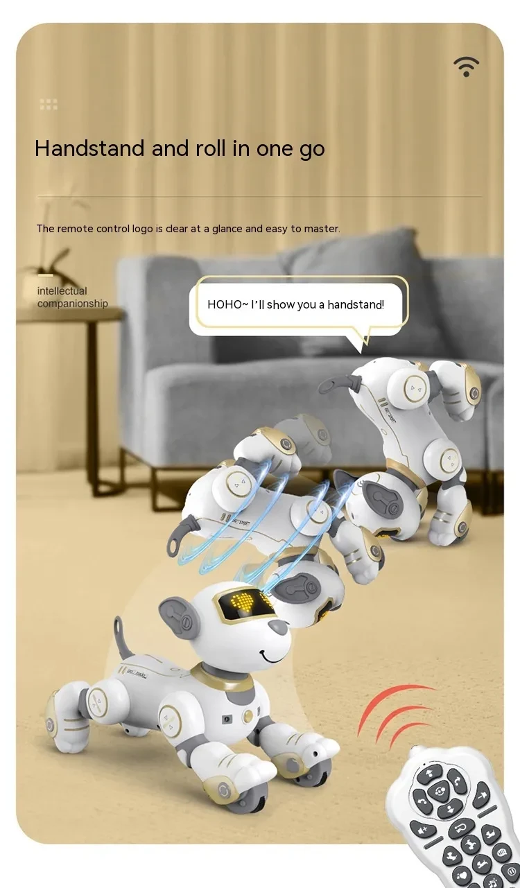 Interactive Walking Toy Dogs