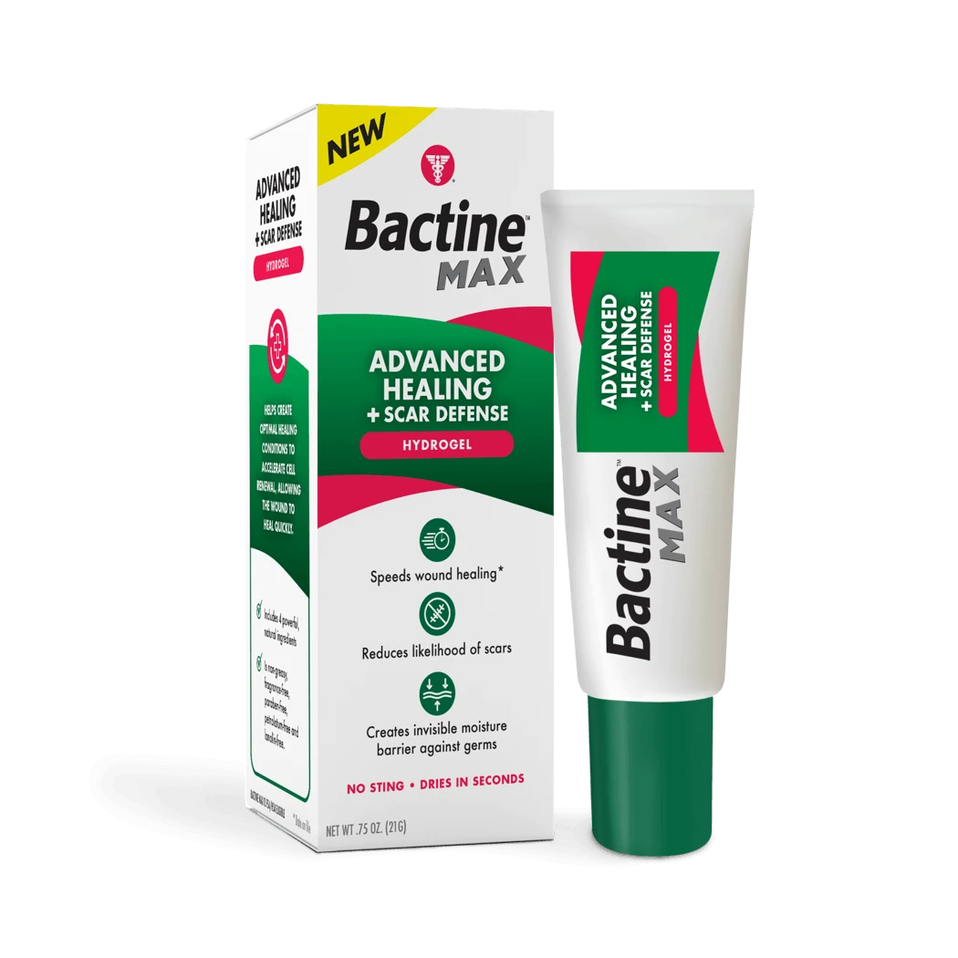 Bactine Max Advanced Healing Hydrogel Tattoo Aftercare — 0.75oz Tube