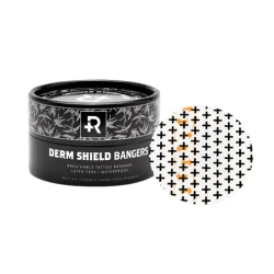 Recovery Derm Shield Bangers – 3″ Round Tattoo Bandages (Tub of 100)