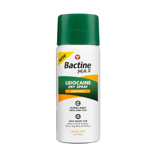 Bactine Max – DRY SPRAY – First Aid Anesthetic & Antiseptic
