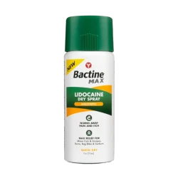 Bactine Max – DRY SPRAY – First Aid Anesthetic & Antiseptic