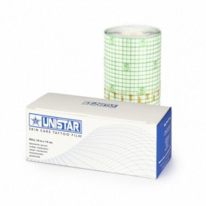 Skin Care Tattoo Film Dressing On A Roll – 10 m x 15 cm – Unistar By Kwadron