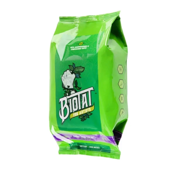 Natural Numbing Green Soap Wipes By Biotat®