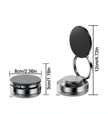 360° Adjustable Vacuum Magnetic Phone Holder