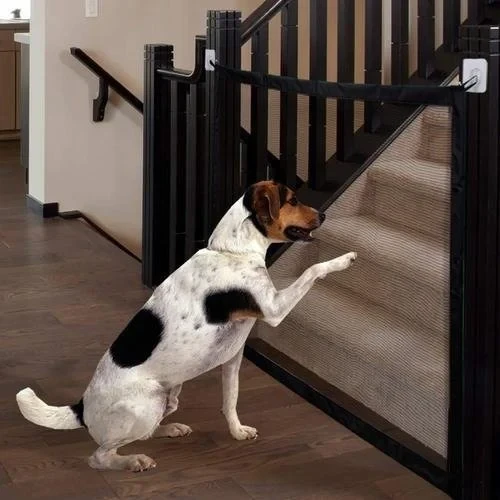 Protector de puerta portátil para niños y mascotas