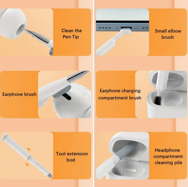 Kit de cepillos multifunción 20 en 1