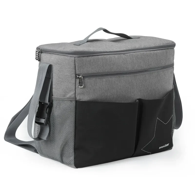 Mochila impermeable de gran capacidad para madres y bebés.