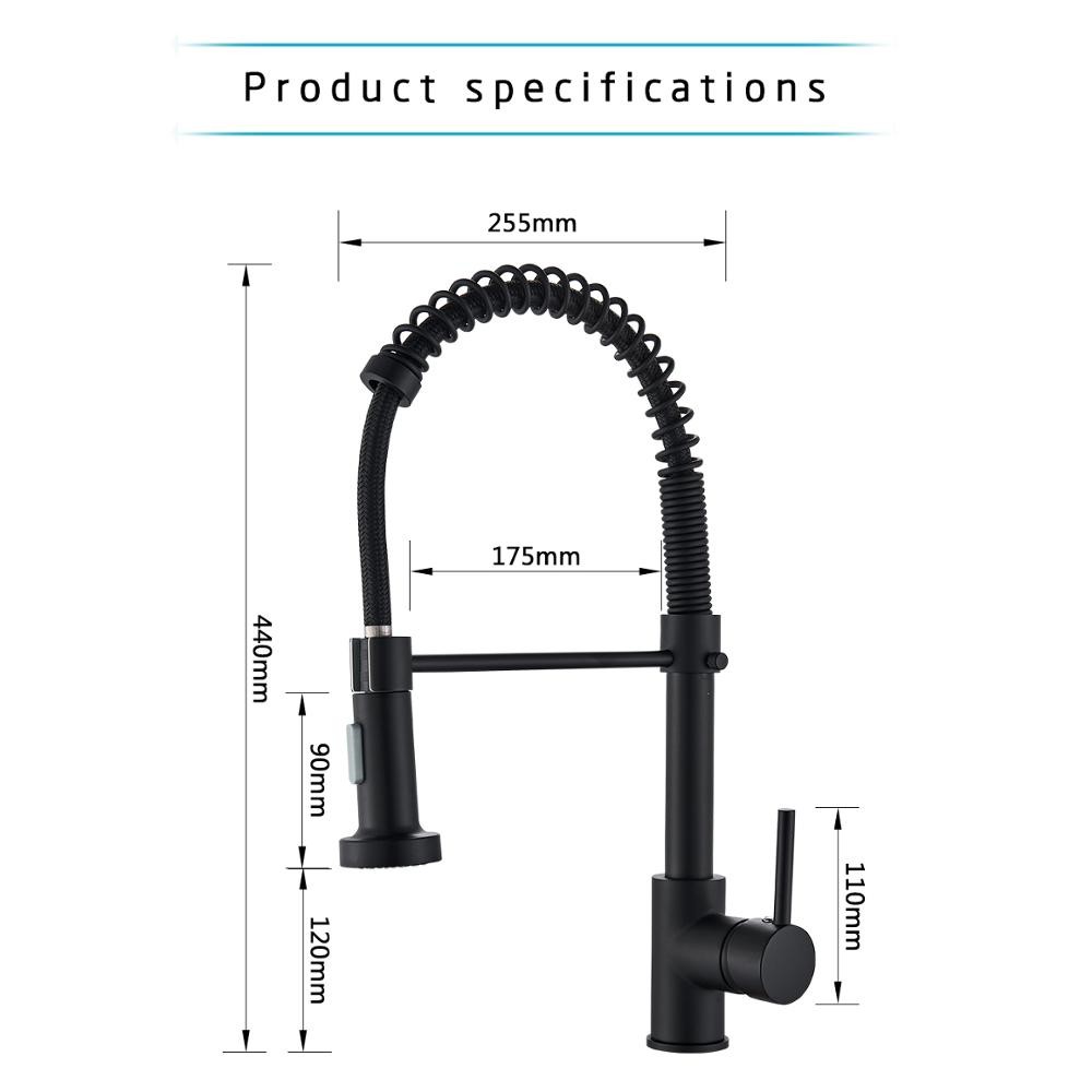 Grifo de cocina Rozin de níquel cepillado - Grifo mezclador de 360 grados para encimera