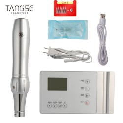 Máquina rotativa inalámbrica para tatuajes: kit completo para maquillaje permanente