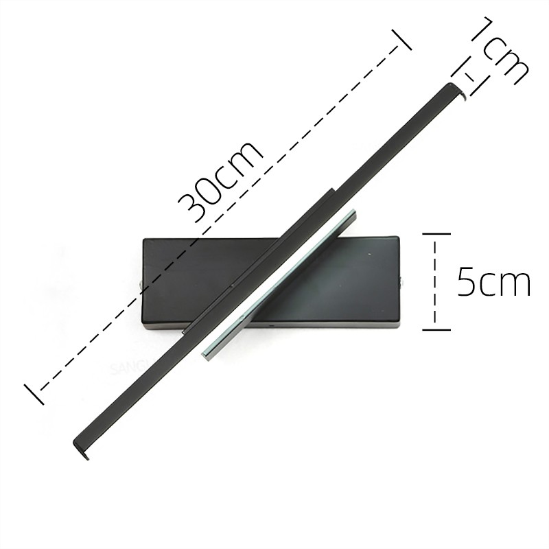 Lámpara de pared LED AIFENG: lámpara de pared giratoria minimalista y moderna de estilo nórdico