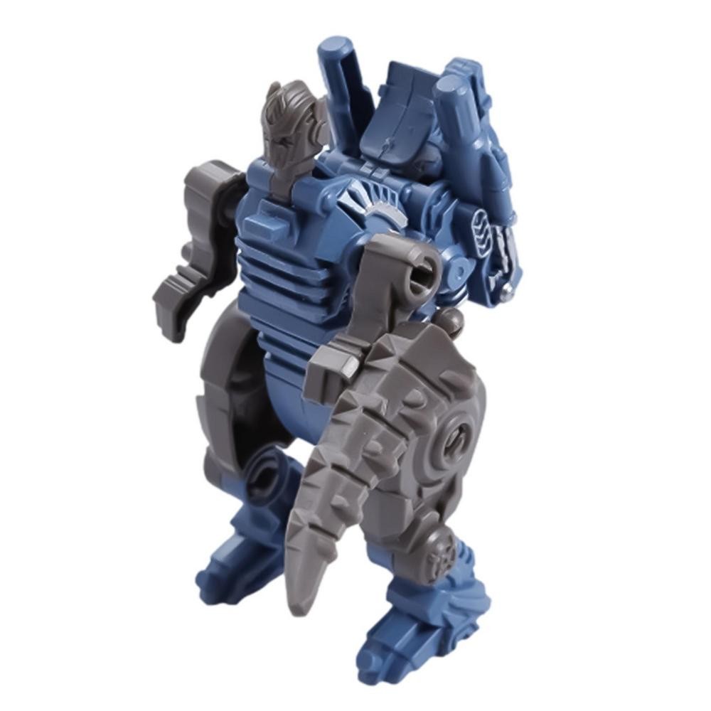 Juguete robot transformable 5 en 1, modelo de vehículo de ingeniería