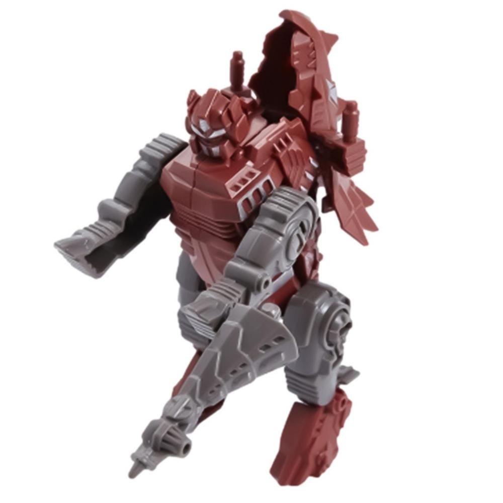 Juguete robot transformable 5 en 1, modelo de vehículo de ingeniería