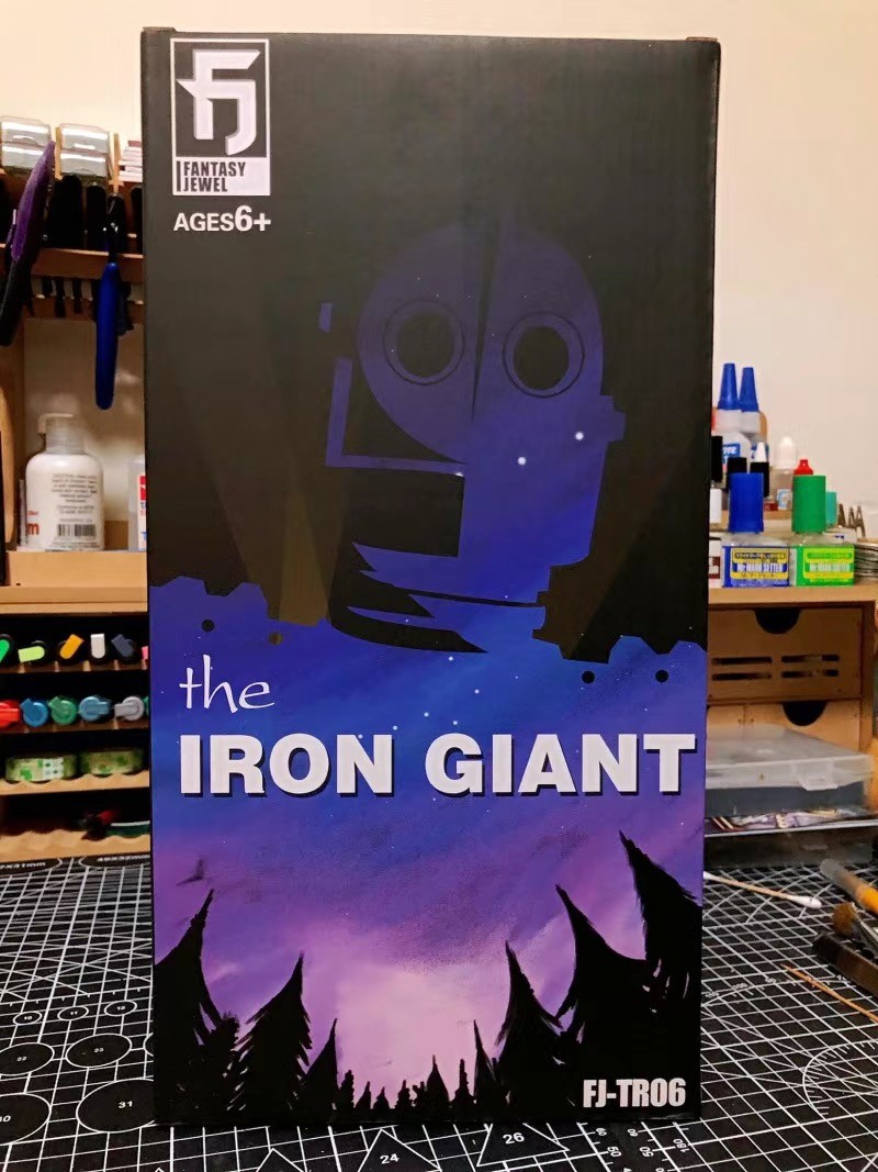 Figura de acción de 30 cm de Fantasy Jewel Transformation FJ TR006, modelo terminado de aleación de Iron Giant