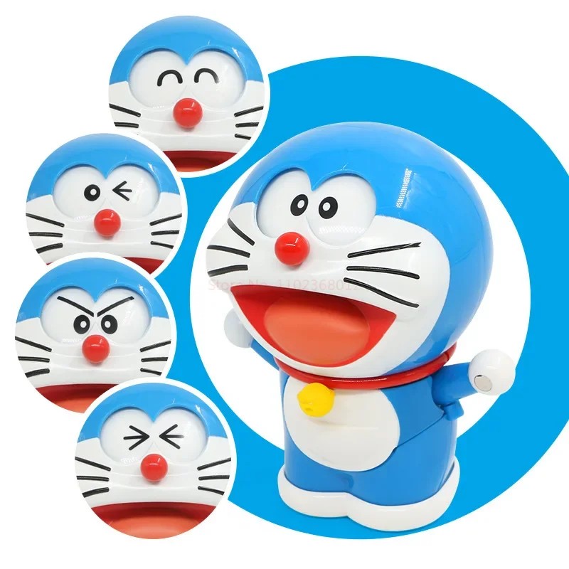 Kit de modelo de Doraemon de Pokonyan: figura de acción transformable