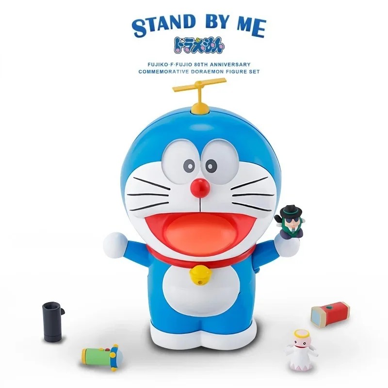 Kit de modelo de Doraemon de Pokonyan: figura de acción transformable