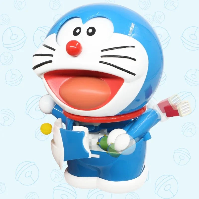 Kit de modelo de Doraemon de Pokonyan: figura de acción transformable
