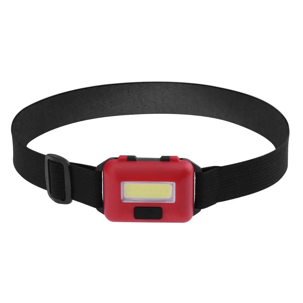 Mini linterna frontal LED COB de 3 W: linterna frontal impermeable de 3 modos para acampar al aire libre y pescar de noche.
