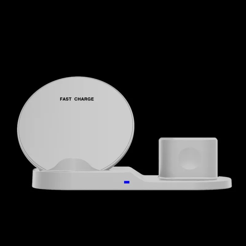 Compatible con Apple, cargador inalámbrico 3 en 1