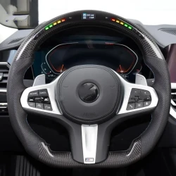 Volante deportivo LED multifuncional para coche
