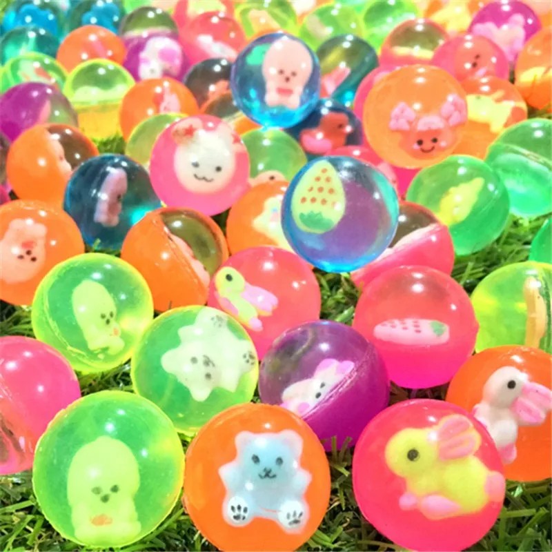 Pelota de goma saltarina de 25 mm - Pelota antiestrés para niños