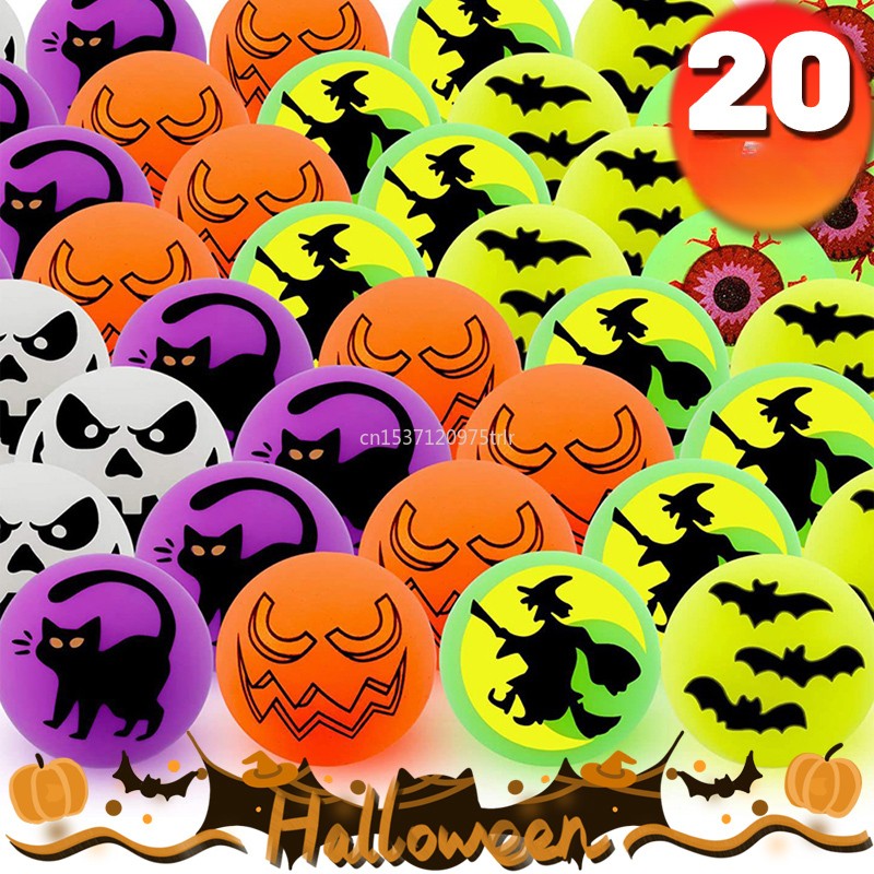 20 mini pelotas saltarinas de colores - Juego de juguetes para fiestas al aire libre