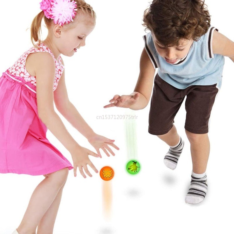 20 mini pelotas saltarinas de colores - Juego de juguetes para fiestas al aire libre