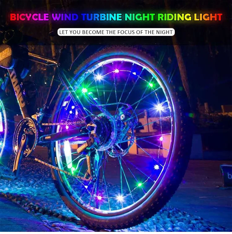 Luz nocturna para bicicleta (juego de 2)