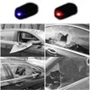 Luz antirrobo solar en el coche
