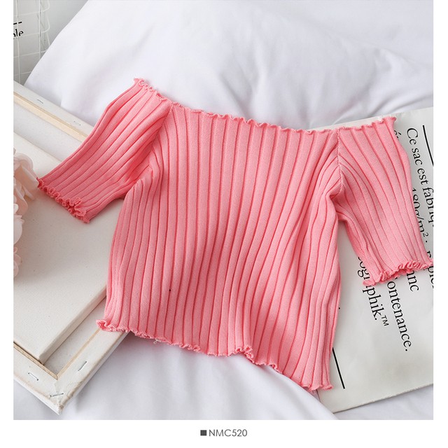 Summer tops women's streetwear