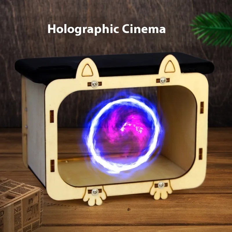 Proyector de TV de cine holográfico 3D