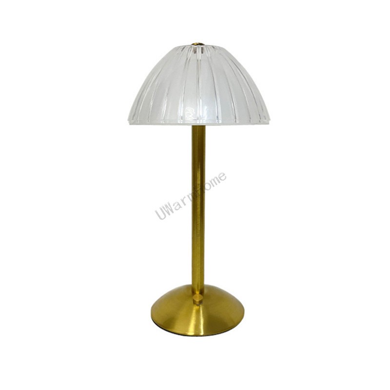 Lámpara de mesa LED retro: luz nocturna recargable y regulable para restaurantes, exteriores, escritorios y regalos de Navidad.