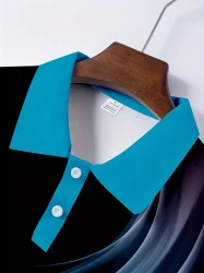 Camiseta de golf de manga corta con estampado gráfico 3D creativo para hombre, de moda de verano, para exteriores