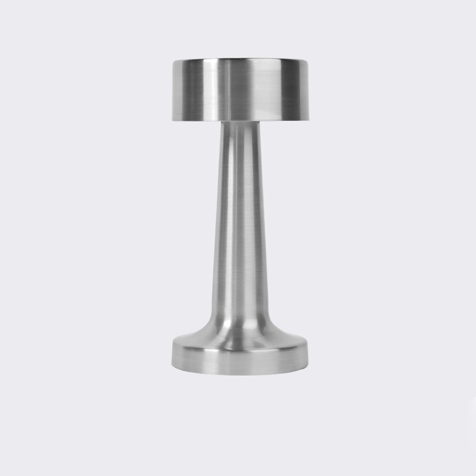 Lámpara de escritorio LED inalámbrica: control táctil, recargable, estilo modernista Art Déco, con 3 temperaturas de color y brillo ajustable.